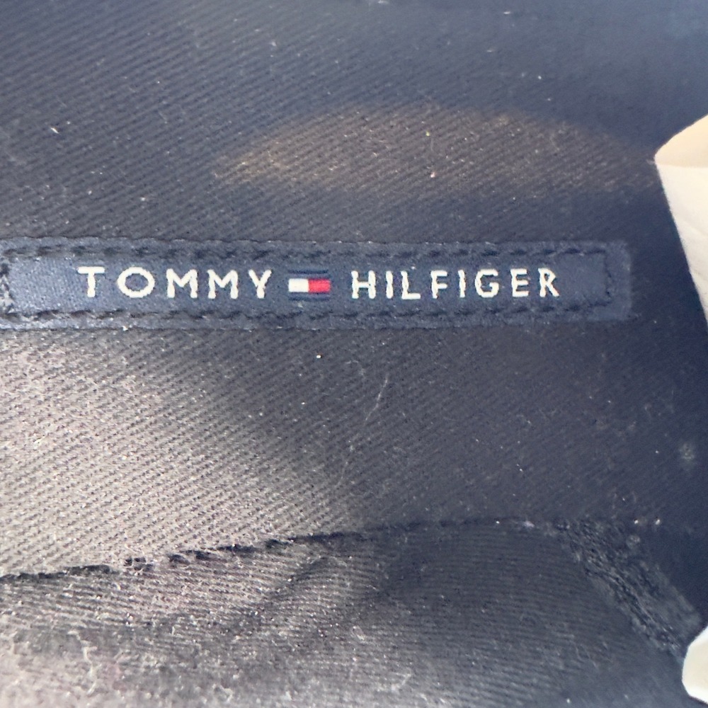 Tommy Hilfiger TWPRINCESS Sneakers Womens 7M Black Pink Monogram Logo Lace Up - Picture 11 of 16